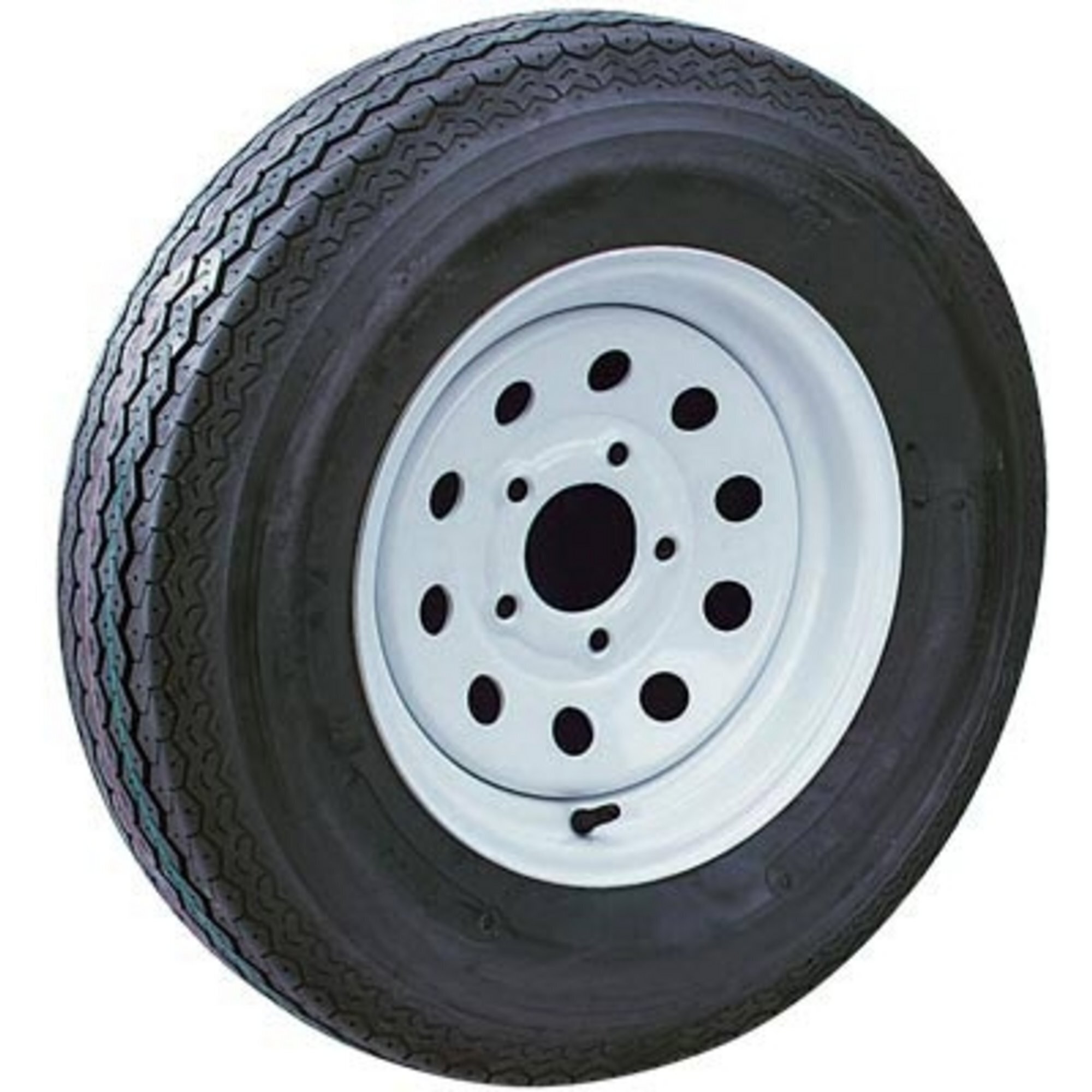 Martin Wheel Carrier Star 15in. Radial Trailer Tire and Wheel Assembly, ST205/75R-15, 5-Hole, Load Range C, Model# DM205R5C-5MI